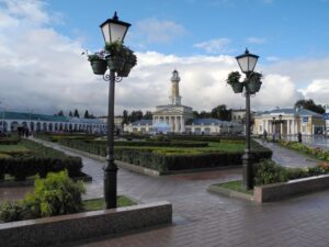 Фото Сусанинской площади в Костроме