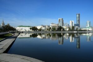 Фото Набережная Исети в Екатеринбурге, Россия