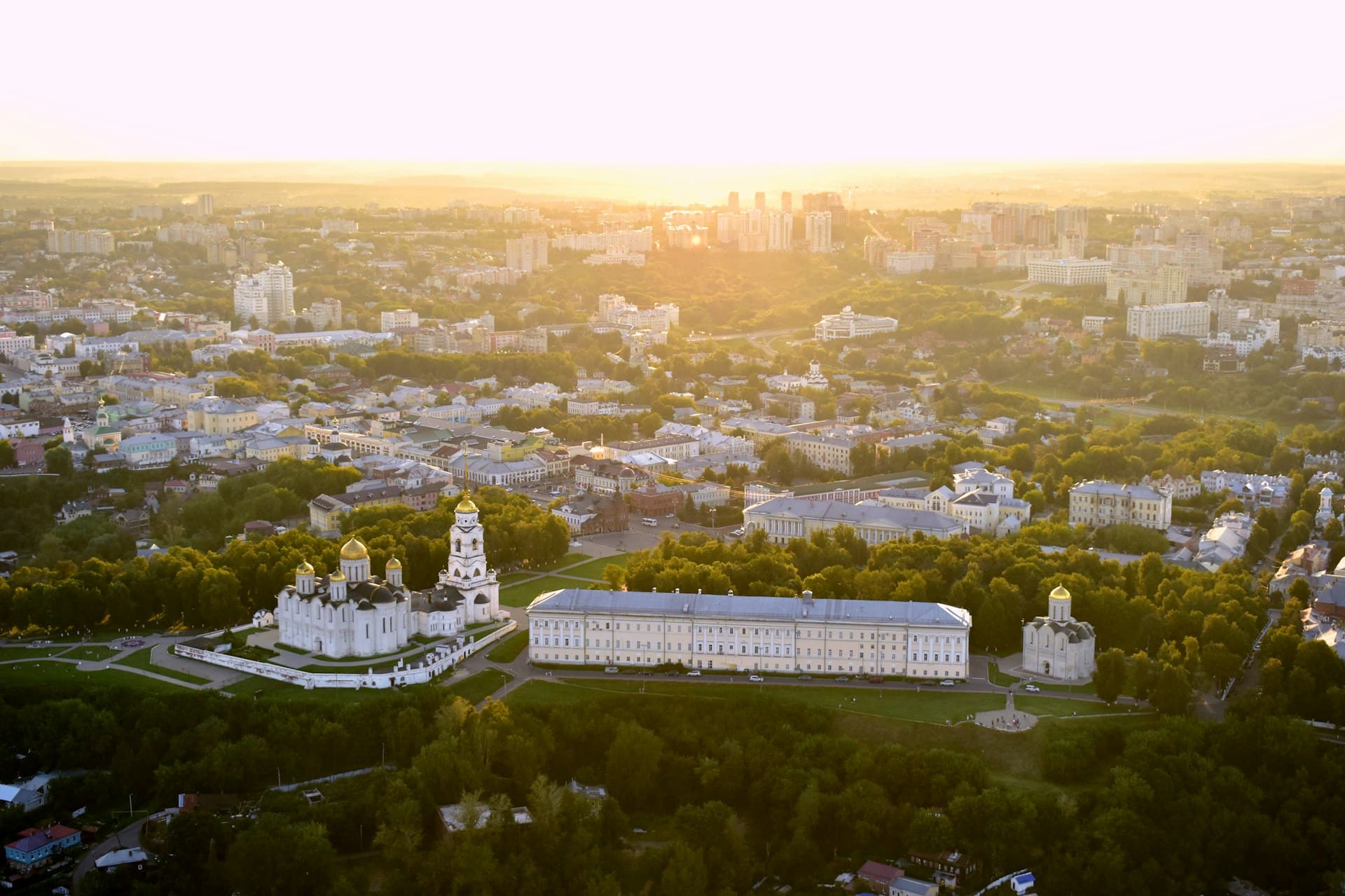 Фото Панорама города Владимир, Владимирская область, Россия