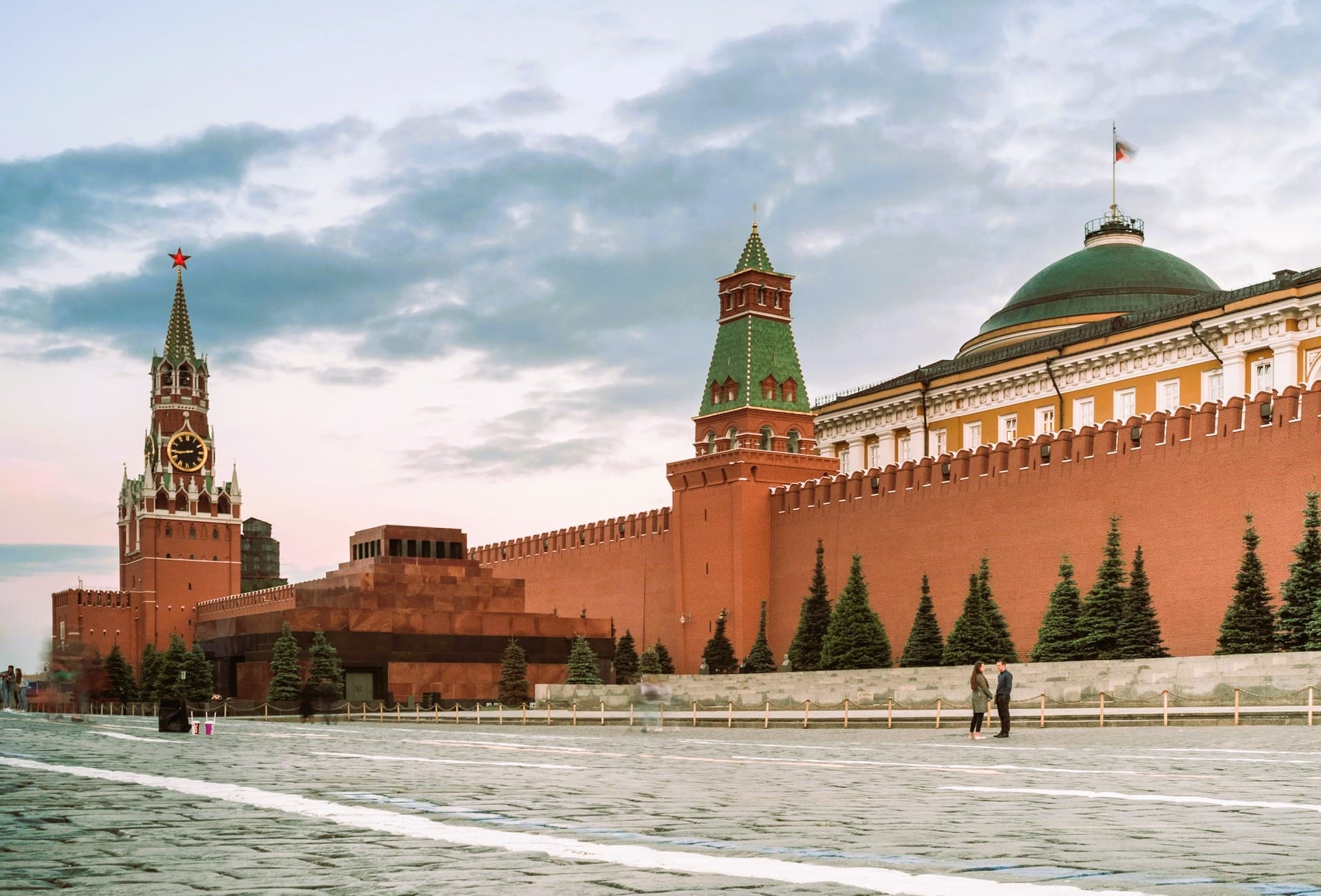 Фото Мавзолей В. И. Ленина на Красной площади в Москве, Россия